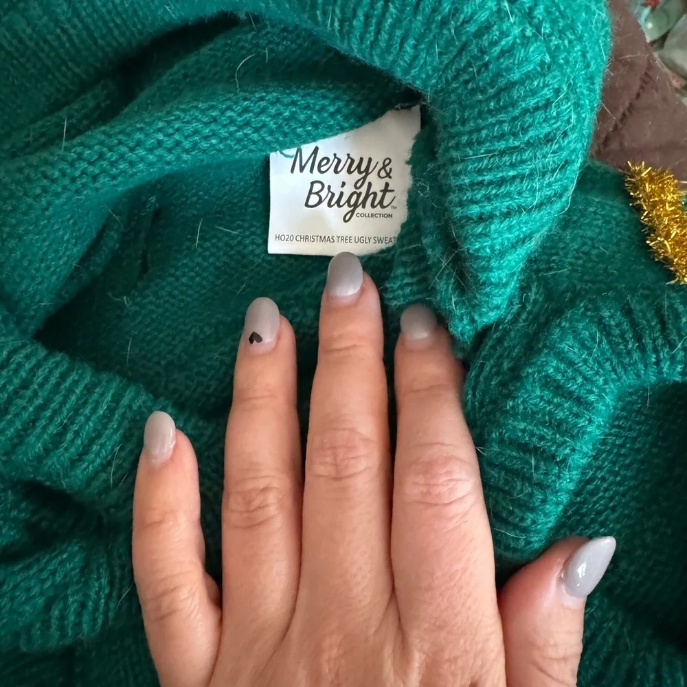 Merry & Bright adorable green